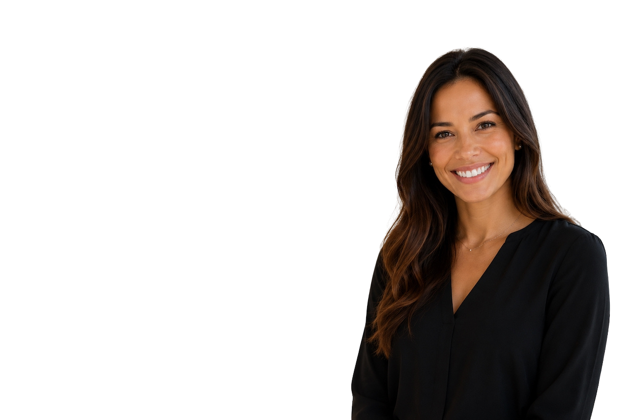 Smiling dental professional